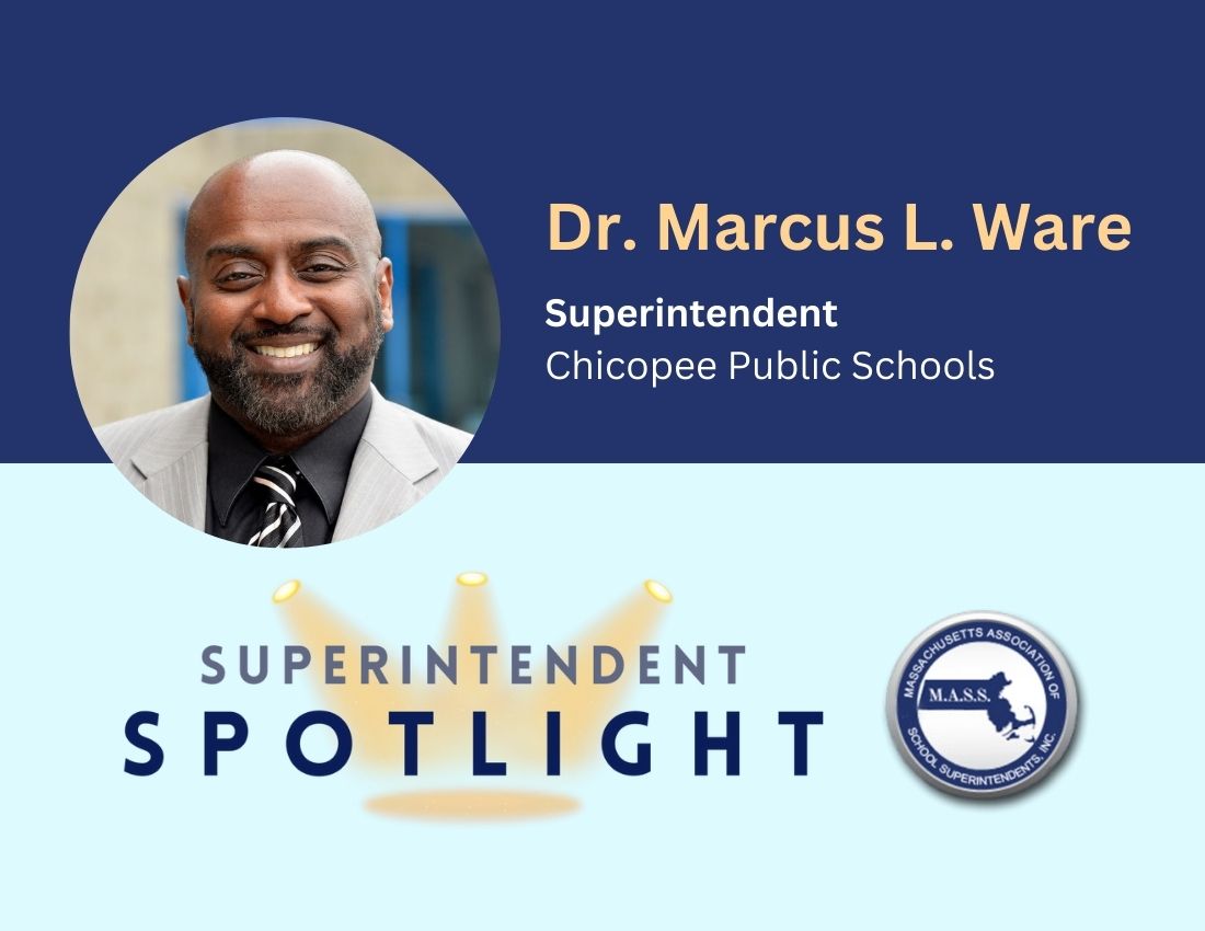 Dr. Marcus L. Ware Superintendent Spotlight graphic